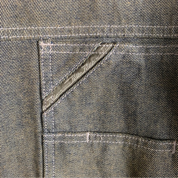 Pelle Pelle Jean Jacket Oversized Mens Size XL - Picture 5 of 6